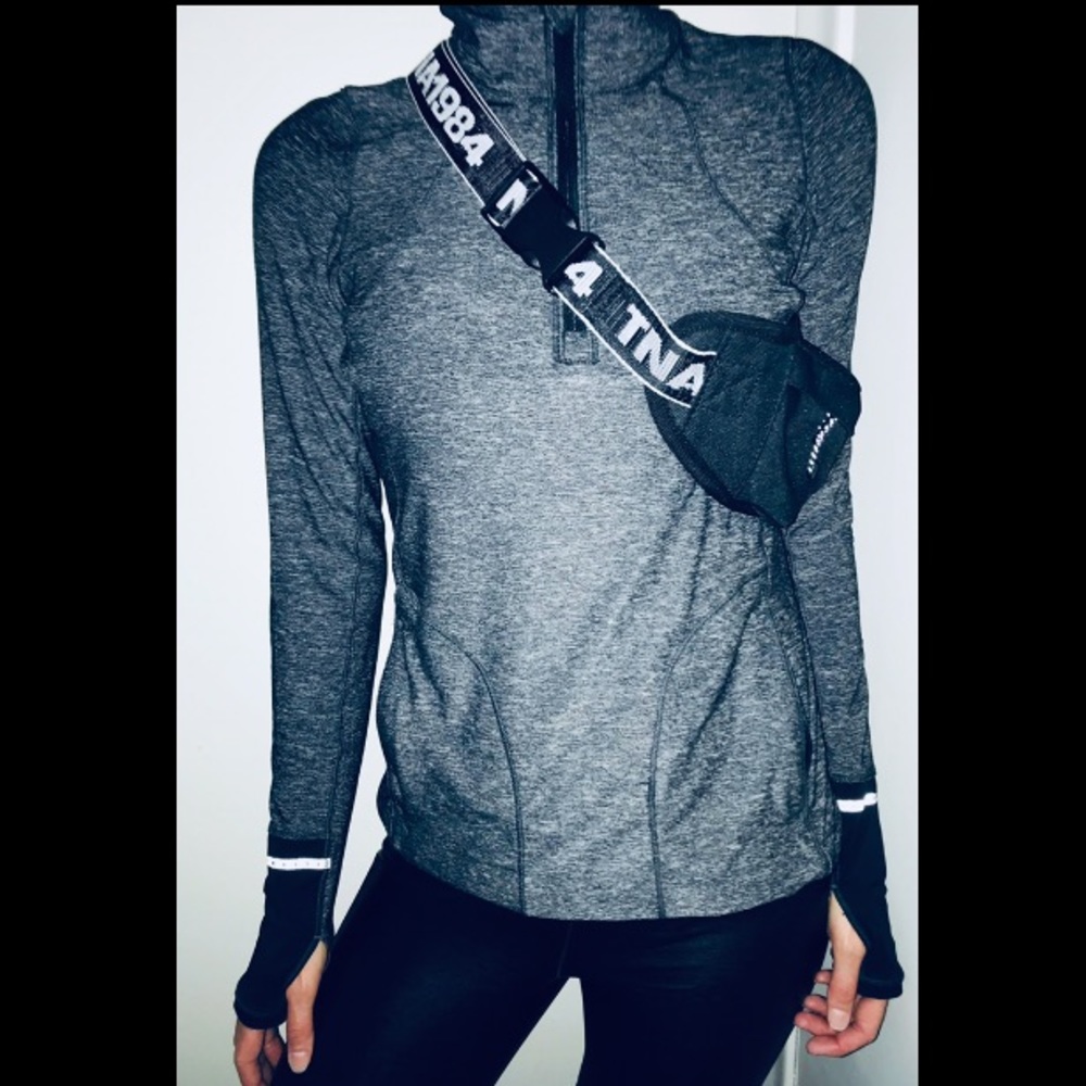 Lululemon Heathered Half Zip